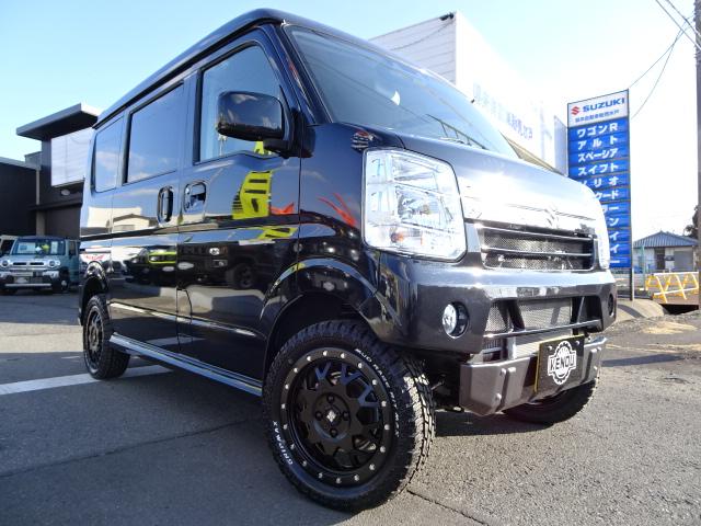 スズキ エブリイワゴン ＰＺターボ ＫＥＮＯＵ ＯＦＦＲＯＡＤフロントバンパー リヤバンパー リフトアップサスペンションの中古車｜グーネット中古車