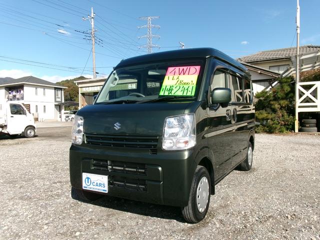 お仕事にも車中泊にも便利な軽バン！！！ 運転席エアバッグ　助手席エアバッグ