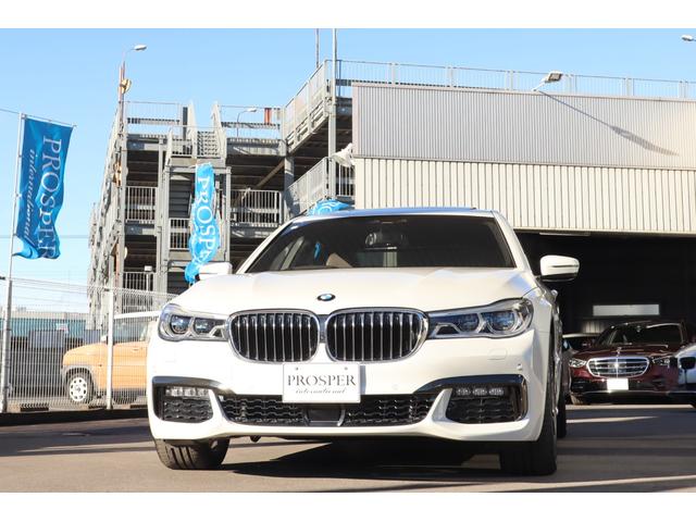 ７シリーズ(BMW) ７４０ｉ　Ｍスポーツ　右ハンドル　ワンオーナー　ディーラー車 中古車画像