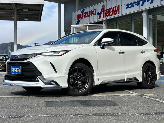 ハリアー Z 4WD モデリスタエアロ トヨタセーフティセンス 純正12.3インチフルセグSDナビ パノラマモニター ドライブレコーダー ビルトインETC2.0 パワーシート パワーバックドア レーダークルーズコントロール パーキングセンサー スマートキー(1枚目)