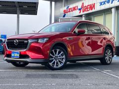 CX-80 XD Lパッケージ 4WD スマートシティブレーキ 純正12.3型マツダコネクトナビTV 360°モニター パノラマサンルーフ パワーバックドア 革シート パワーシート シートヒーター ステアリングヒーター レーダークルーズ パーキングセンサー 中古車画像