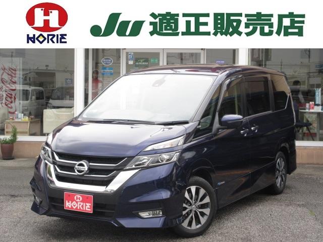 日産 セレナ ハイウェイスター　純正９型ナビ　フルセグ　アラウンドビューモニター　エマージェンシーブレーキ　ＬＤＷ　左側電動スライドドア　ＥＴＣ　クルコン　オート付ＬＥＤ＆フォグ　ドラレコ　純正１６ＡＷ　コーナーセンサー　録音　ＢＴ