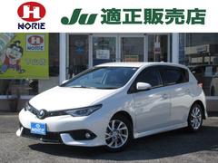 オーリス RS 社外ナビ テレビ バックカメラ オート付LED&フォグ オートハイビーム プリクラッシュセーフティー 6速マニュアル ワンオーナー 純正16アルミ トノカバー スイッチ付革巻ハンドル 中古車画像