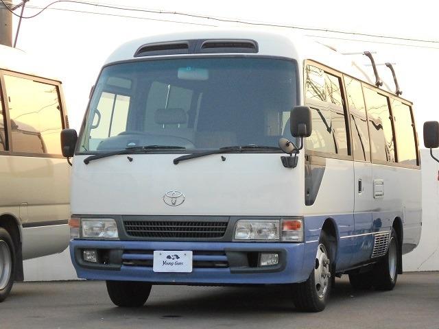 コースター(トヨタ) ＬＰＧ　キャンピング　８人乗り　キャンピングカー　車両総重量３，９７０ｋｇ　ＬＰＧ燃料 中古車画像