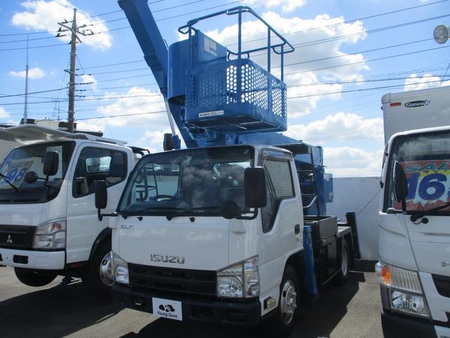 エルフトラック（いすゞ） 東京車輛製９．９ｍ高所作業車 最大積載量 