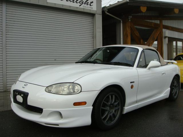 マツダ ロードスターｗｅｂｔｕｎｅ 純正エアロ ローダウンの中古車 車体価格45 8万円 03 平成15 年式 走行11 2万キロ 車体色ピュアホワイト 群馬県太田市新田上江田５６ １ ｓｔｒａｉｇｈｔ ストレートの在庫 グーネット中古車