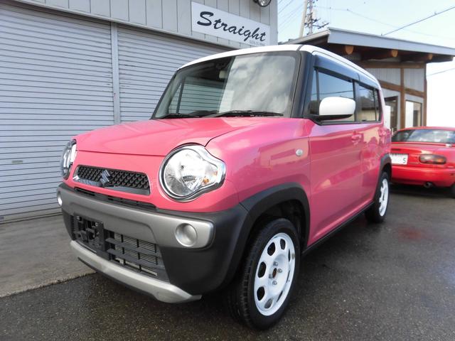 スズキ ハスラーｇ ４ｗｄ 走行２２９７３キロ スマートキー 衝突軽減システム シートヒーター ダウンヒルアシスト アイドリングストップ 禁煙車の中古車 車体価格78万円 16 平成28 年式 走行2 3万キロ 車体色キャンディピンクメタリックｉｉ 群馬県太田市新田上江田