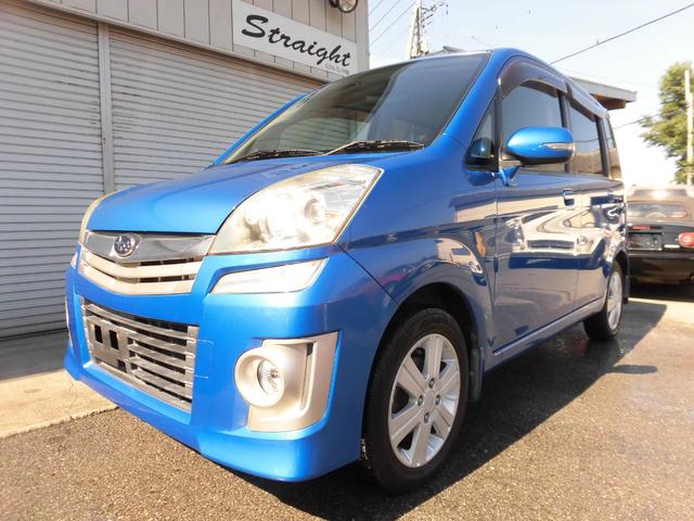 スバル ステラ カスタムRリミテッド 最終型 WRブルー 走行