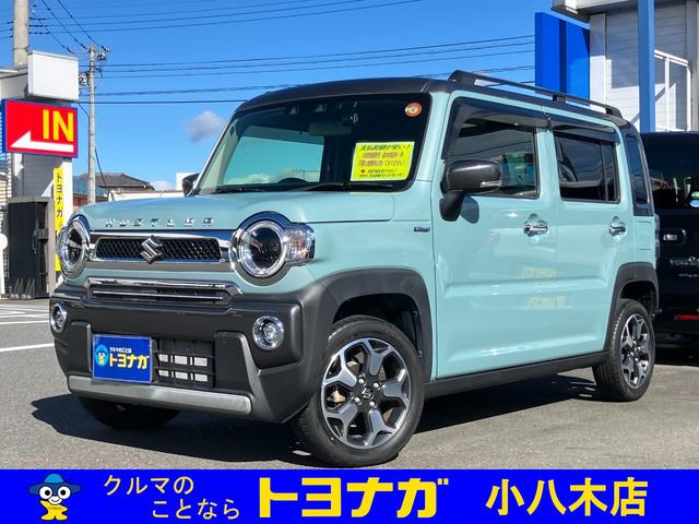 ハスラー JスタイルII ディスプレイオーディオ バックカメラ 前後ドラレコ ETC 衝突被害軽減ブレーキ ワンオーナー タイヤ4本新品 ACC LEDライト シートヒーター 車検R9年9月 走行18,243km 雹凹み有り(1枚目)