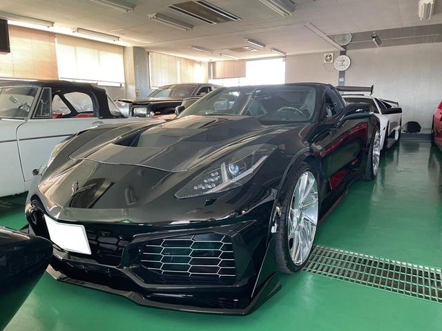 シボレーコルベット Ｚ０６　左ハンドル　ハーフレザーシート（1枚目）