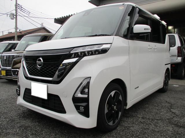 ルークス ハイウェイスター　Ｘ　インテリキー・両側パワースライドドア・アラウンドビューモニター・純正９インチナビ・Ｂｌｕｅｔｏｏｔｈオーディオ・ＴＶ・ＥＴＣ（1枚目）