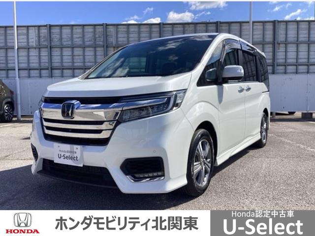 ステップワゴンスパーダ ｅ：ＨＥＶスパーダＧ・ＥＸホンダセンシング　エアバック　地デジ　クルコン　サイドエアバッグ　シ－トヒ－タ－　衝突軽減システム　スマキー　ＬＥＤランプ　ドラレコ　ＡＢＳ　キーレス　フルオートエアコン（1枚目）