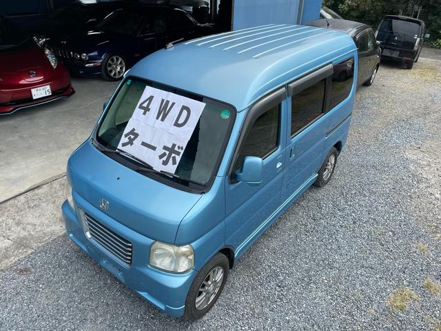 バモスホビオ(ホンダ) ターボ 4WD・車検8年4月26日・管理車両・前女性オーナー車・埼玉県使用車両・4AT・故障診断済・両側スライドドア・バモス・アクティ・キャリー 中古車画像