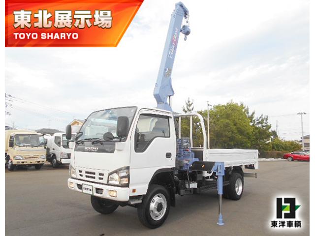 いすゞ エルフトラック クレーン付平ボディ 上物タダノクレーン 上物同年式 ４段クレーンの中古車 グーネット中古車