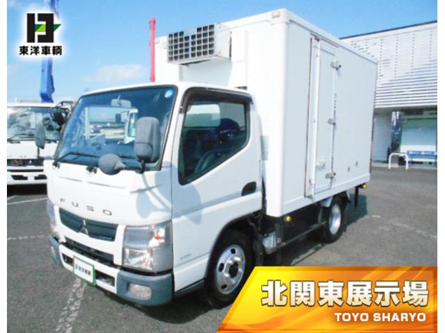 １１５７８［冷蔵冷凍車］　Ｈ２７　キャンター 東プレ製　－５℃設定　サイド扉有　ターボ車