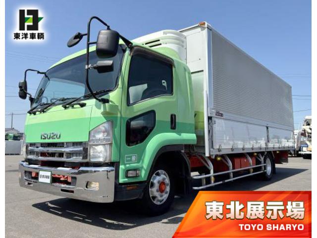 フォワード(いすゞ) 冷凍ウイング　上物三菱菱重製（Ｒ４０４Ａ）　−３０℃設定（空荷状態で１５．３℃まで確認済）　荷箱フルハーフ製　荷台寸法６２９×２４１×２１５　荷台床板張り　ラッシングレール１段 中古車画像