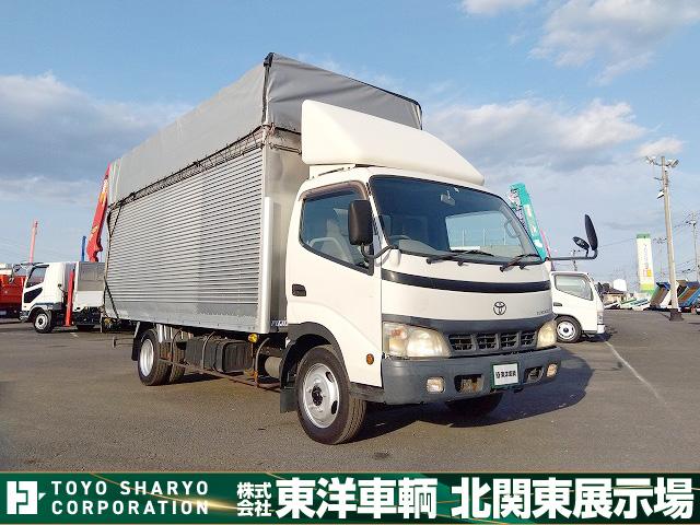 １３７３５［幌バン車］　Ｈ１８　トヨエース　積載２ｔ ワイド超ロングボディ　走行１１万ｋｍ　６ＭＴ