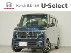 N-BOXカスタム ベースグレード 当社デモカー9インチコネクトナビシートヒーター両側電動スライドドアLEDオートライトパーキングソナー渋滞追従機能付きACCレーンキープアシスト急アクセル抑制機能 W電動ドア USB接続 CMBS 禁煙 中古車画像
