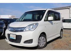 ソリオ Gリミテッド ウォークスルー フルフラット 衝突安全ボディ Wエアバック マニュアルエアコン ABS パワーウインドウ キーレスエントリー パワーステアリング エアバック スマートキー&プッシュスタート 中古車画像