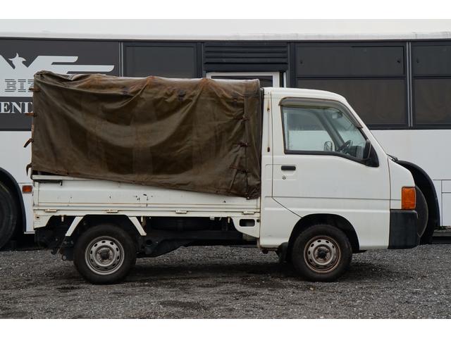 サンバートラック(スバル) ＴＢ　幌付　エアコン　エアバッグ　ＡＴ　禁煙　ラジオ 中古車画像