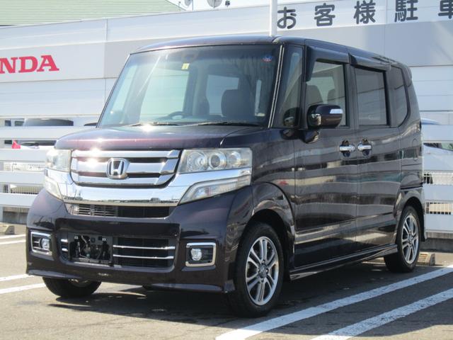 ホンダ Ｇ・ターボＬパッケージ　車いす仕様車／純正ナビ／Ｂｌｕｅｔｏｏｔｈ／両側ＰＳＤ　バックモニター　衝突回避支援ブレーキ　オートエアコン　クルコン　ターボ　両側電動ドア　スマートキー　ＤＶＤ　エアバッグ　横滑り防止装置　ＥＴＣ