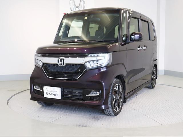 ホンダ Ｎ－ＢＯＸカスタム Ｇ・Ｌターボホンダセンシング　アイドリングＳＴＯＰ　地デジフルセグ　左右電動スライド　バックモニタ　ＤＶＤ可　Ｗエアバック　ＶＳＡ　イモビライザー　ターボ車　シートヒーター　クルーズコントロール