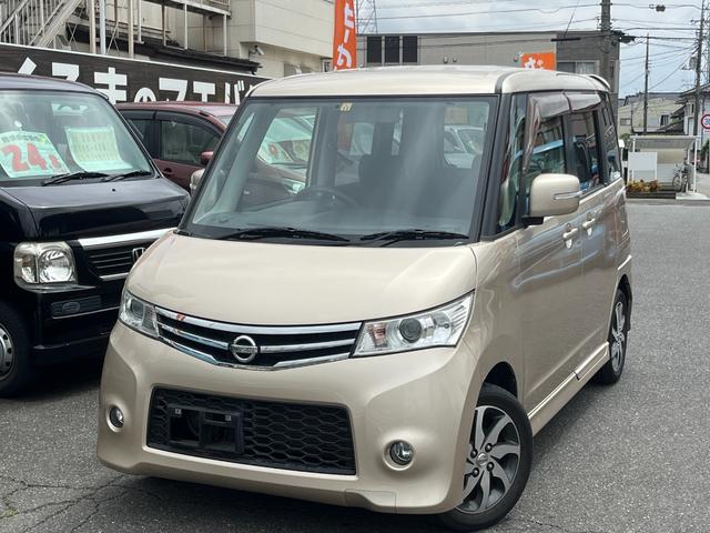 ハイウェイスター　ＥＴＣ　両側スライド・片側電動　ナビ　ＴＶ　ＨＩＤ　スマートキー　電動格納ミラー　ベンチシート　ＣＶＴ　盗難防止システム　ＡＢＳ　ＣＤ　ＤＶＤ再生　ＵＳＢ　Ｂｌｕｅｔｏｏｔｈ　アルミホイール