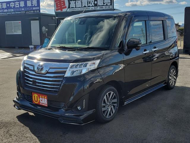 カスタムＧ　Ｓ　ＴＲＤエアロ　純正ナビ　両側電動スライドドア　オートクルーズコントロール　衝突被害軽減システム　アルミホイール　オートライト　ＬＥＤヘッドランプ　スマートキー　アイドリングストップ　電動格納ミラー　シートヒーター