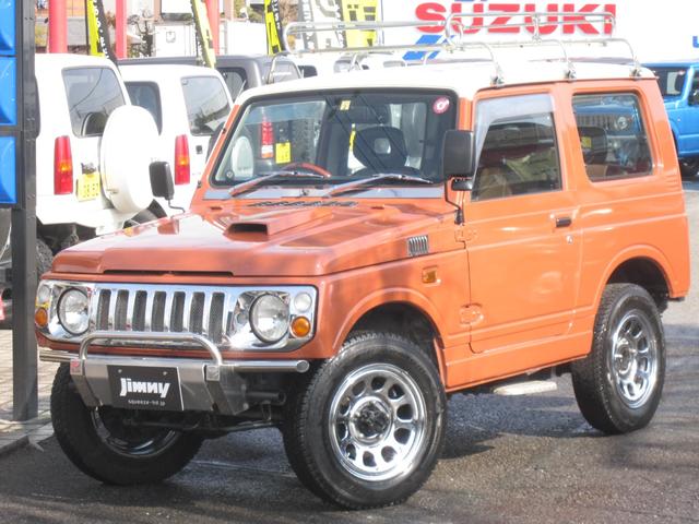 ジムニー ワイルドウインド　買取直販車両　ワイルドウインド　ツートンカラー塗装済み（1枚目）