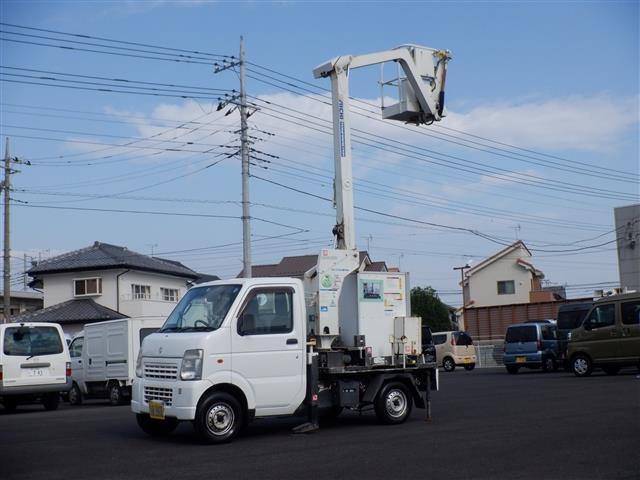 キャリイトラック 　アイチコーポレーション性　高所作業車（1枚目）