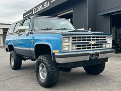 シボレーK-5 ブレイザー 角目ニ灯 リフトUP ブルーモケットシート 天張り張替え済み 中古車画像