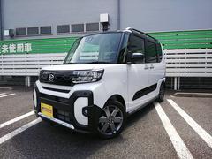 ダイハツ　タント　ファンクロスターボ　届出済未使用車　ターボ　両側自動スライドドア