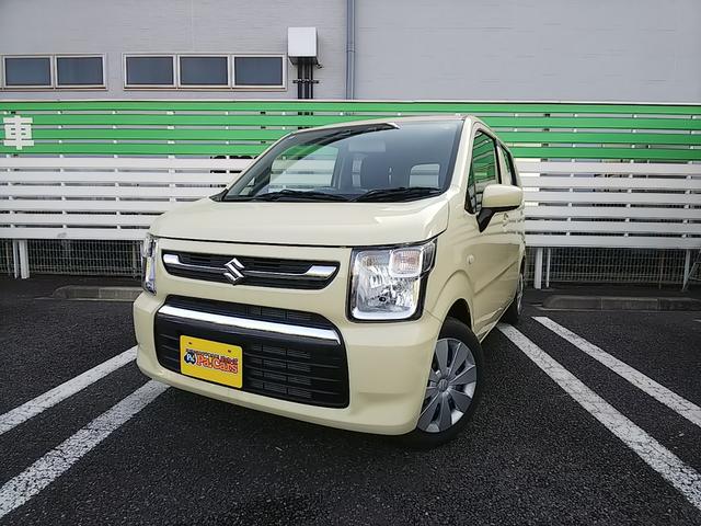 ワゴンＲ(スズキ) ＦＸ　衝突軽減ブレーキ　オートエアコン　スマートキー 中古車画像
