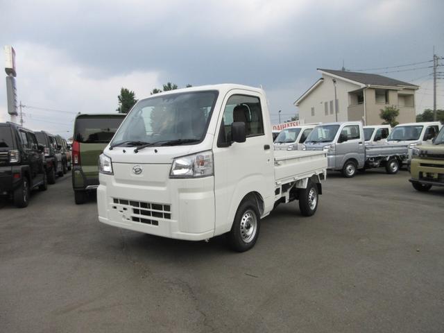 ハイゼットトラック スタンダード　農用スペシャル　デフロック　４ＷＤ　Ｈｉ－Ｌｏ切替式　バックソナー　エアコン　パワステ　５速マニュアル　スマートアシスト装着　オーディオレス　２スピーカー（1枚目）