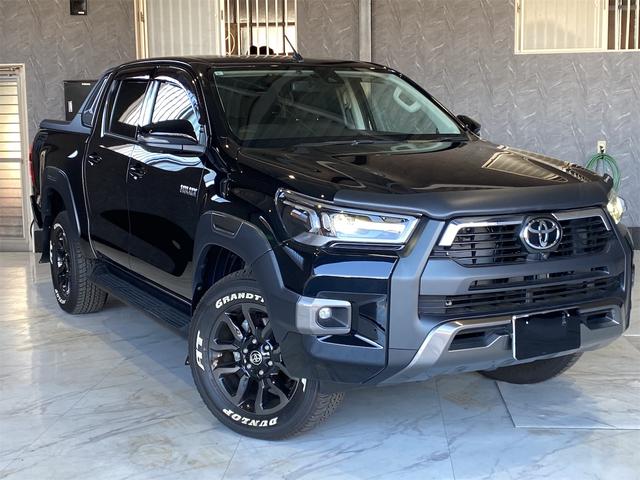 ハイラックス(トヨタ) Ｚ　レボロッコエディション／ディスプレイオーディオ　パノラミックビューモニター　バックモニター　ＥＴＣ２．０　リヤデフロック　レーダークルーズコントロール　プリクラッシュセーフティ　バイザー＆マット　４ＷＤ　ＵＳＢ　ＰＷＲＨＥＡＴ　アイドリングストップ 中古車画像