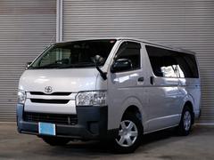 ハイエースバン ロングDX 4型 防眩ミラー 電動格納ドアミラー フロントベンチシート バックカメラ PW 運転席エアバッグ エアコン ABS キーレス AC100V ETC付 ドライブレコーダー 中古車画像