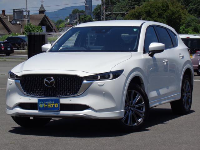 ＣＸ−５(マツダ) ＸＤ　エクスクルーシブモード　４ＷＤ　メーカー１０．２５ナビ　ナッパレザーシート　シートベンチレーション＆ヒーター＆パワーシート　３６０°ビュー・モニターフロントパーキングセンサー 中古車画像