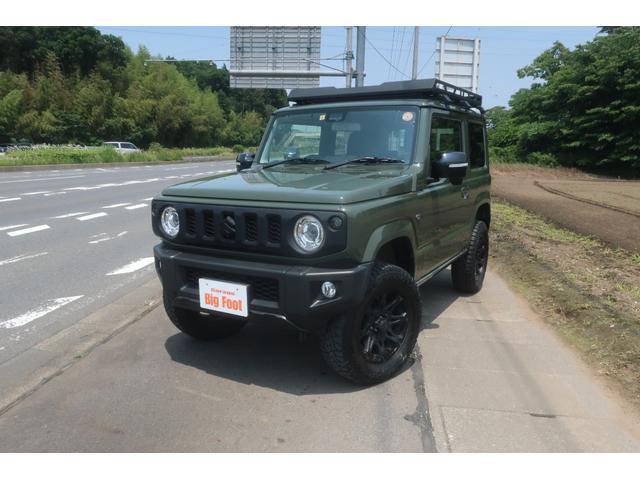 XC 車検対応1.5インチリフトアップ 社外16インチAW オープンカントリーR/Tタイヤ CLリンクルーフラック 8インチSDナビ フルセグ Bカメラ ETC シートヒーター LEDライト 衝突被害軽減(1枚目)