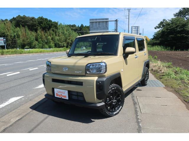 タフト ダイハツ ｘ 新品マッドスター１５インチａｗ 車検対応１ ５インチリフトアップ 純正ワイドメモリーナビ ドラレコ ｅｔｃ アイドリングストップ スマートアシスト ガラスルーフ ｌｅｄヘッドライト 障害物センサー 茨城県 ｘ 新品マッドスター１５インチａｗ