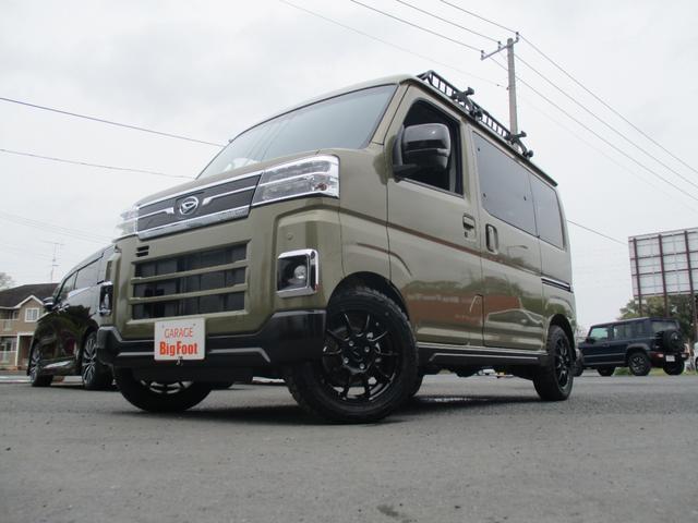 アトレー(ダイハツ) ＲＳ　＜４ＷＤ　ターボ＞　＜純正９型Ｄオーディオ＞　フルセグＴＶ　両側パワースライド　パートタイム４ＷＤ 中古車画像