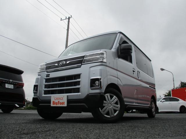 アトレー ＲＳ　＜４ＷＤターボ＞　＜ベッドキット＞　＜ワンオーナー車＞　Ｄオーディオ　バックカメラ　ＥＴＣ　スマートアシスト　両側パワスラ　社外Ｄインナーミラー　スマートキー　純正ＬＥＤライト＆フォグ　右前角修理有（1枚目）