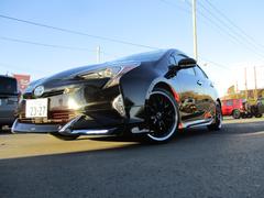 プリウス Sセーフティプラス <モデリスタエアロ> <8インチナビTV> Bluetooth フルセグ ETC Bカメラ 社外18アルミ 純正LEDヘッドライト スマートキー Pスタート クルーズコントロール トヨタセーフティー 中古車画像