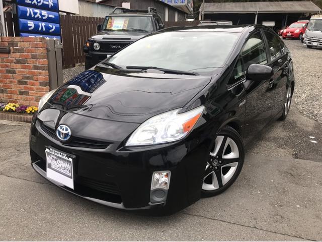 プリウス 左ハンドル ナビ 後席モニターアルパイン 並行輸入(1枚目)