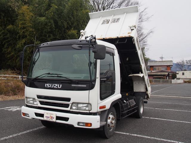 強化ダンプ　積載３．６ｔ　６ＭＴ　テールデートダンプ