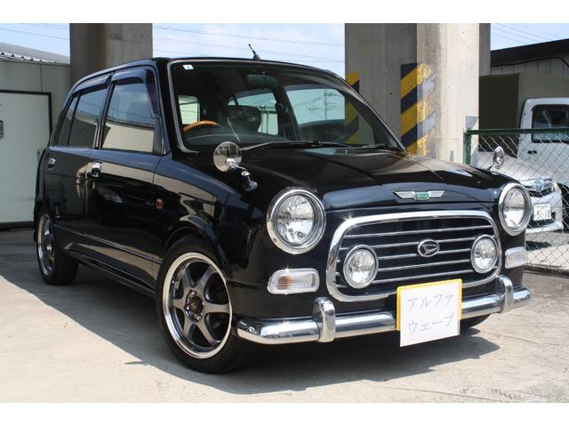 ダイハツ ミラジーノ ジーノ 全塗装色替え ローダウン フェンダー 