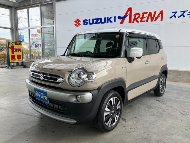 クロスビー(スズキ) ハイブリッドＭＺ　８インチ純正ナビフルセグＴＶ　デュアルカメラブレーキサポート　レーンアシスト　アダプティブクルーズコントロール　全方位モニター　ＬＥＤヘッドライト　シートヒーター　前後ドラレコ 中古車画像