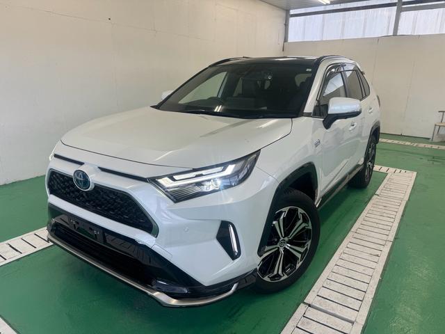 トヨタ ＲＡＶ４ ＰＨＶ Ｚ　パノラマムーンルーフ　パノラミックビュー　ＥＴＣ２．０　おくだけ充電　ドライブレコーダー　デジタルインナーミラー　ドアバイザー　ＡＣ１００Ｖ