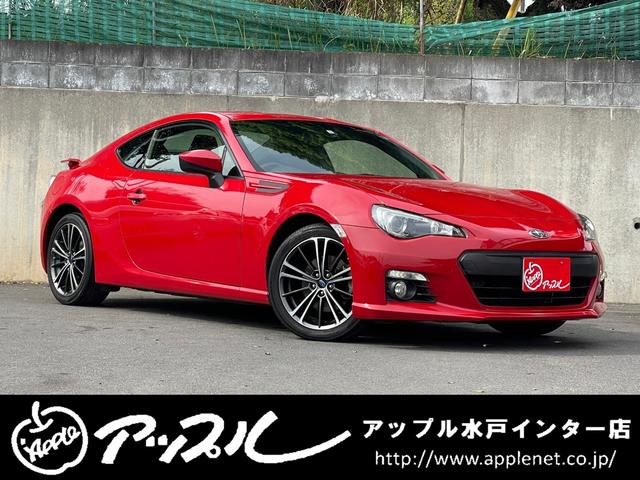 スバル ＢＲＺ Ｓ　ライトニングレッド／６速マニュアル／ＥＴＣ／ＨＩＤオートヘッドライト／フォグ／純正ナビ／フルセグＴＶ／Ｂｌｕｅｔｏｏｔｈ接続可／純正１７アルミホイール／純正リアスポイラー／