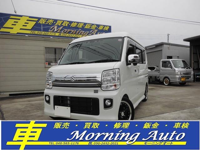 １７エブリイワゴンＰＺターボスペシャル入庫致しました ☆ＨＩＤ☆ローダウン☆１５インチＡＷ☆８インチナビ地デジバックカメラ☆