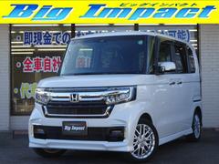 N-BOXカスタム Lターボ ホンダセンシング/両側パワースライド/Bluetooth/ナビ/TV/バックモニター/ETC 中古車画像